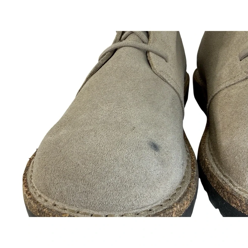 Birkenstock Uppsala Mid Chukka Boot Taupe Suede‎ Men's Size 9 No Box